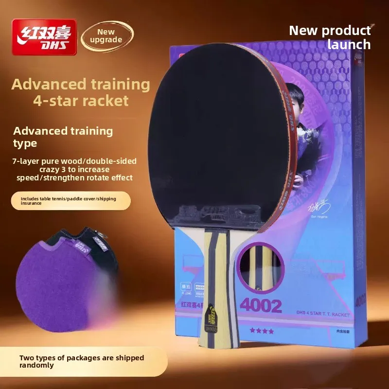NEW Model DHS F4002 3002 5002  - Table Tennis Bat Butterfly review and price
