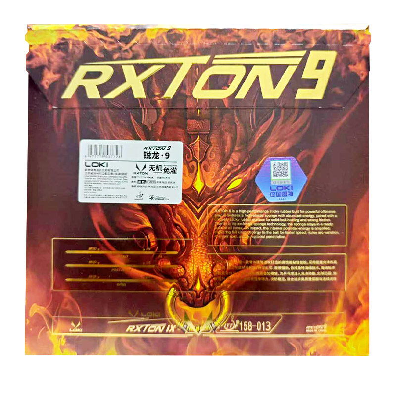 LOKI RXTON 9 Table Tennis Rubb - Table Tennis Game review and price