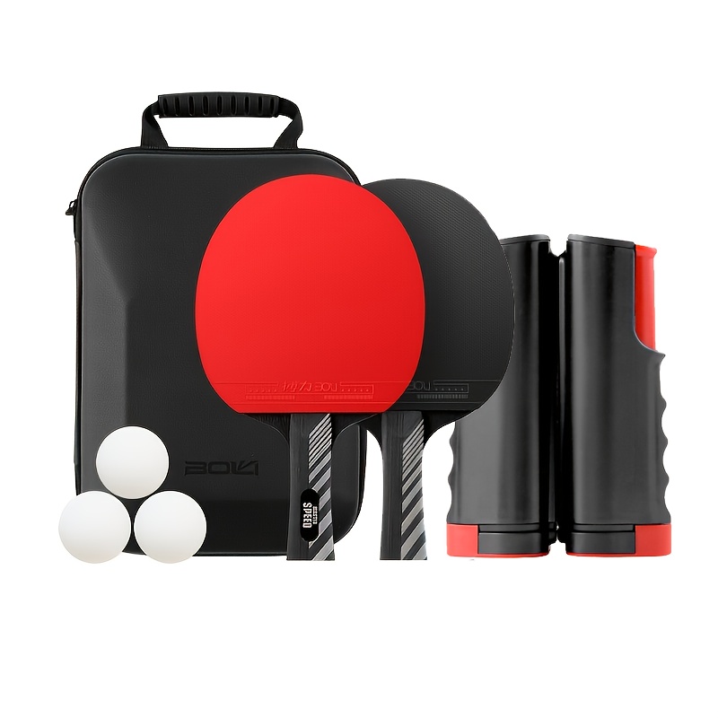 Boli Two-Paddle Three-Ball Net - Table Tennis Bat Butterfly review and price
