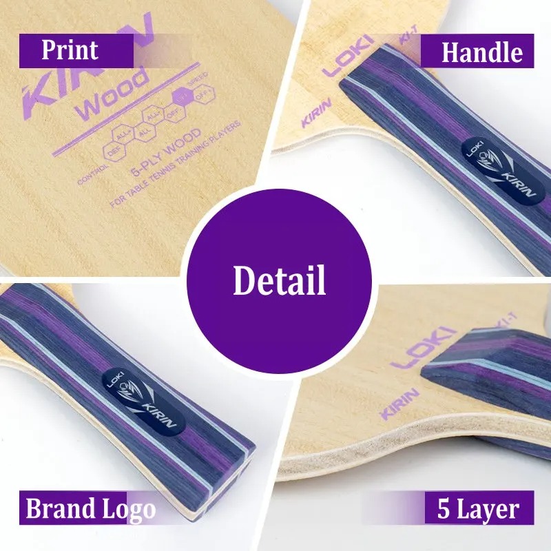 Loki Table Tennis Blade Kirin  - Table Tennis Bat Butterfly review and price