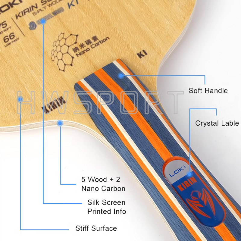 LOKI Kirin K1 K2 K3 Table Tenn - Table Tennis Bat Butterfly review and price