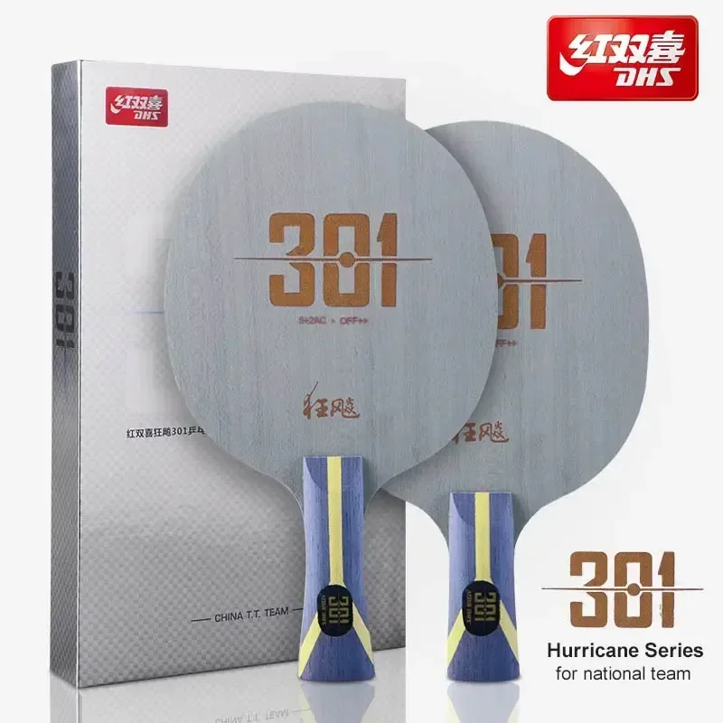 Original  DHS Hurricane 301 H3 - Table Tennis Usa Team review and price